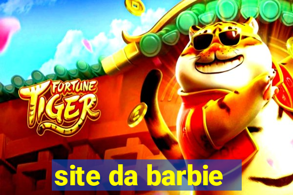 site da barbie - jogos